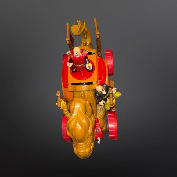 2014 Fisher-Price Imaginext Samurai Dragon Wagon 2 Samurai Warrior Figures - Picture 3 of 13